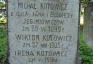 Photo montrant Tombstone of Irena, Michal and Victor Kotowicz