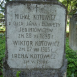 Fotografia przedstawiająca Tombstone of Irena, Michal and Victor Kotowicz