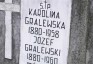 Fotografia przedstawiająca Tombstone of Karolina and Jozef Gralewski
