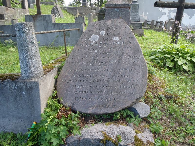 Nagrobek Terresy Wagnerowej, cmentarz na Rossie w Wilnie, stan z 2013 r.