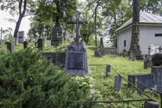 Nagrobek Bronisławy, Klemensa i Stefana Zanów, cmentarz na Rossie w Wilnie, stan z 2013 r.