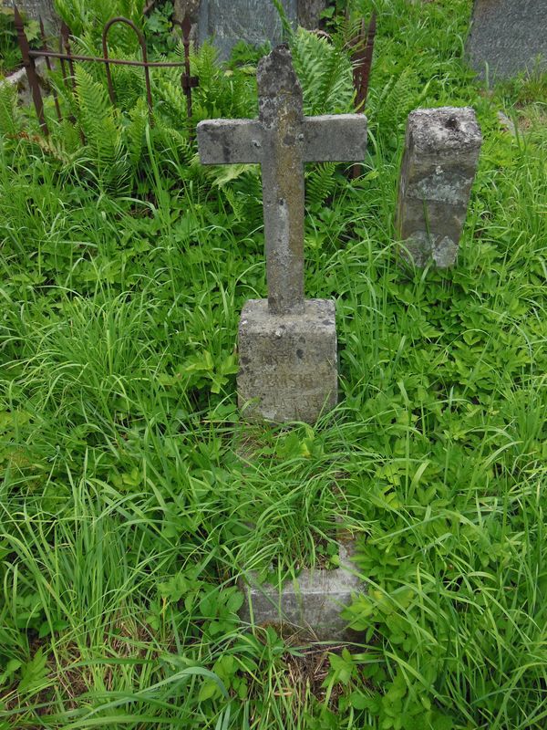 Tombstone of Antoni Ziemski, Na Rossie cemetery in Vilnius, as of 2013