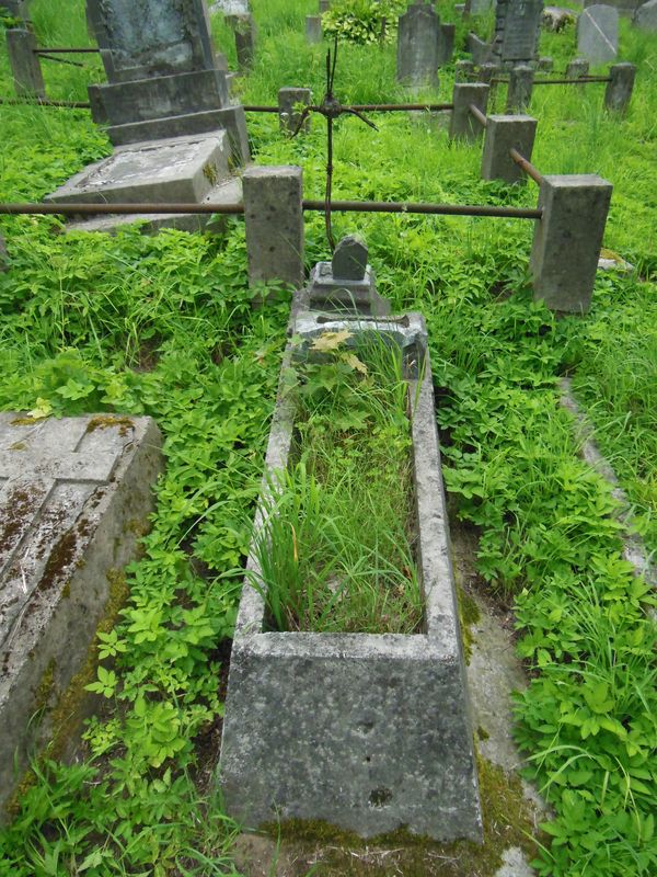 Tombstone of Jozef Milkowski, Na Rossie cemetery in Vilnius, as of 2013