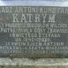 Photo montrant Tombstone of the Kątry family