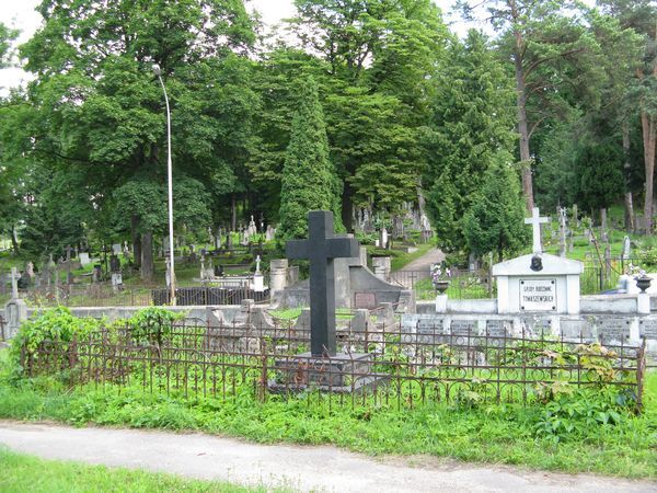 Tombstone of the Misievich family, Na Rossie cemetery in Vilnius, as of 2013
