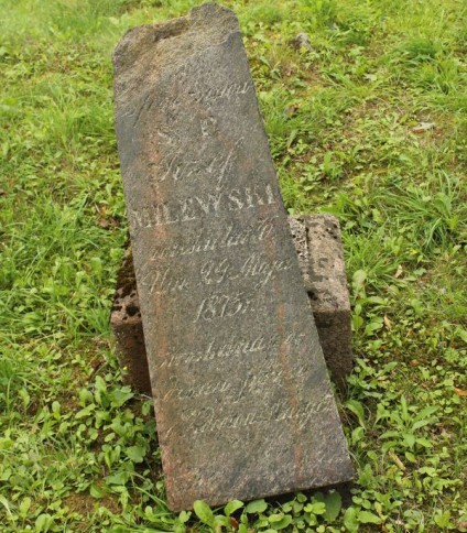 Nagrobek Józefa Milewskiego, cmentarz Na Rossie w Wilnie, stan z 2013 r.