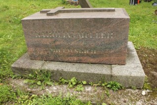 Nagrobek Karoliny Muller, cmentarz Na Rossie w Wilnie, stan z 2013 r.