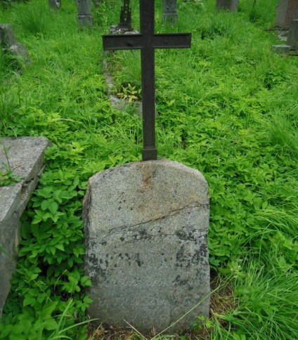 Nagrobek Karola Pomański-Rutkowskiego, Cmentarz na Rossie w Wilnie, stan z 2013