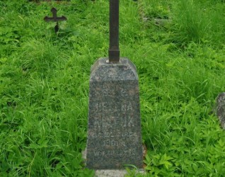 Nagrobek Heleny Matuk, cmentraz na Rossie w Wilnie