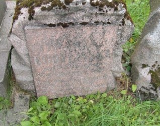 Nagrobek Marii Kobylińskiej, cmentarz Na Rossie w Wilnie, stan z 2013 r.