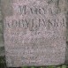Photo montrant Tombstone of Maria Kobylinska
