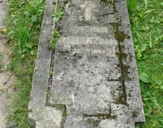 Nagrobek Krystyny Rodziewicz, cmentarz Na Rossie w Wilnie, stan z 2013 r.