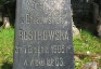 Photo montrant Tombstone of Zofia Rostkowska
