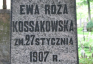 Photo montrant Tombstone of Ewa Kossakowska