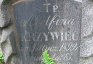 Fotografia przedstawiająca Tombstone of Adolfina Krzywiec