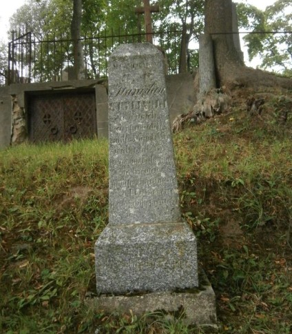 Nagrobek Stanisława Stylińskiego, cmentarz Na Rossie w Wilnie, stan z 2013