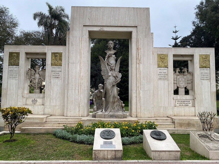 Pomnik Jana Edwarda Habicha i Polaków zasłużonych dla Peru w Limie