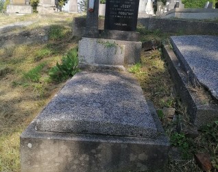 Nagrobek rodziny Siudów, cmentarz w Karwinie Dołach, stan 2022