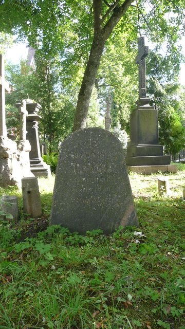 Tombstone of Konstancja Klanicka, Rossa cemetery in Vilnius, as of 2013