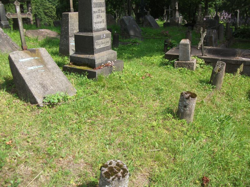 Tombstone of Antoni and Josef Cwiecinski, Ross Cemetery in Vilnius, as of 2013.
