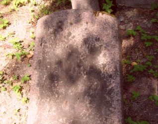 Nagrobek Karoliny Baranowskiej, cmentarz na Rossie w Wilnie, stan na 2013 r.