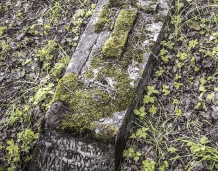 Nagrobek Stanisławy Dunowskiej i N.N. Majewskiego, cmentarz Na Rossie w Wilnie, stan z 2013 r.