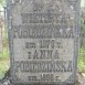 Fotografia przedstawiająca Tombstone of Helena and Fortunat Laskowski and Anna and Wiktoria Pobiedziński