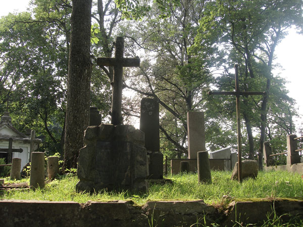 Grobowiec Julii i Ludwika Żelazowskich, cmentarz Na Rossie w Wilnie, stan z 2013