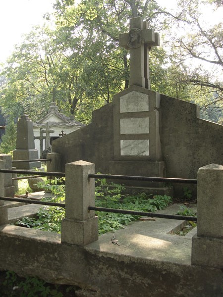 Tomb of Michał and Wacław Wojszwiłł, Na Rossie cemetery in Vilnius, as of 2013