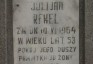 Fotografia przedstawiająca Tombstone of Emilia and Julian Rekel