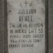 Fotografia przedstawiająca Tombstone of Emilia and Julian Rekel