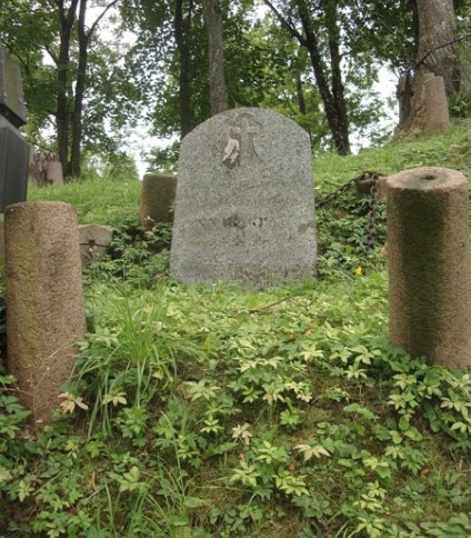 Nagrobek Karoliny Snarskiej, cmentarz Na Rossie w Wilnie, stan z 2013