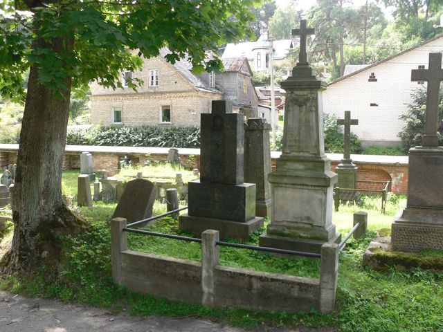 Tombstone of Stanislaw Bulharovsky, Ross cemetery in Vilnius, state before 2013