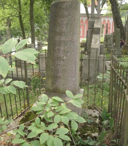 Nagrobek Honoraty Radzikowskiej, cmentarz Na Rossie w Wilnie, stan z 2013