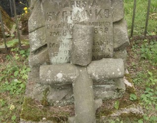 Nagrobek Marii Sycianko, cmentarz Na Rossie w Wilnie, stan z 2013