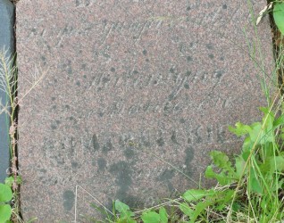 Nagrobek Walentyny Pomarnackiej, cmentarz na Rossie w Wilnie, stan z 2015