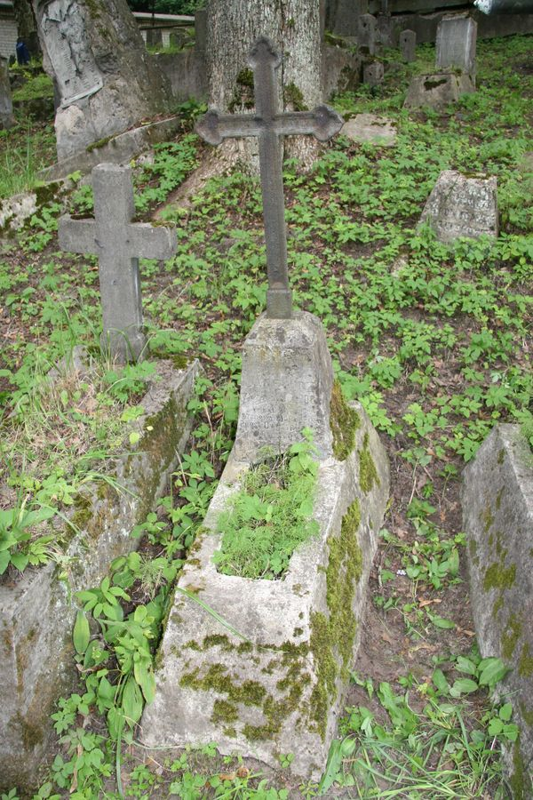 Nagrobek Broni Jacewicz, cmentarz na Rossie w Wilnie, stan z 2013