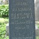 Photo montrant Tombstone of Johanna Danilová