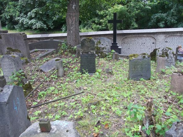 Tombstone of Eugenia Bielski, Ross cemetery in Vilnius, as of 2013.