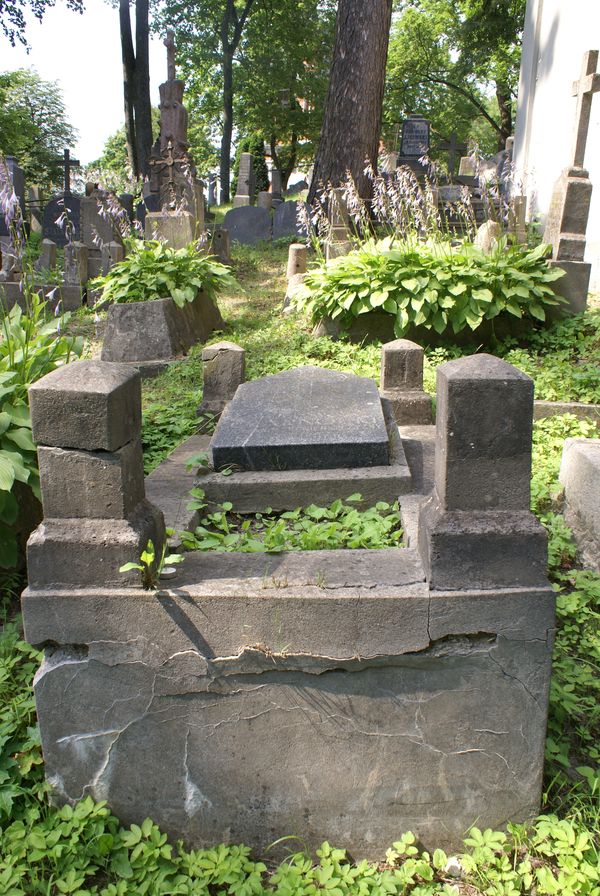 Tombstone of Bolesław Czarnocki, Ross Cemetery in Vilnius, as of 2013.