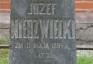Fotografia przedstawiająca Nagrobek Józefa Niedźwieckiego