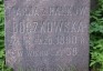 Photo montrant Tombstone of Maria Boczkowska