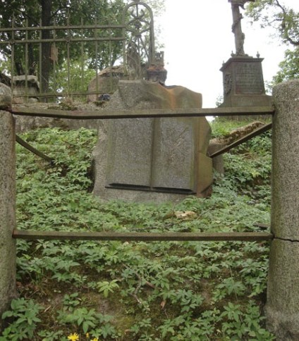 Nagrobek Michała Teliczana, cmentarz Na Rossie w Wilnie, stan z 2013