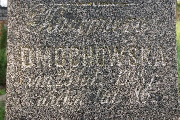 Tombstone of the Dmochowski family, Na Rossie cemetery in Vilnius, as of 2013