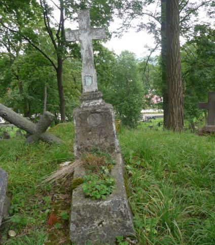 Nagrobek Heleny Malej, cmentarz Na Rossie w Wilnie, stan z 2013