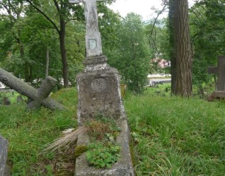 Nagrobek Heleny Malej, cmentarz Na Rossie w Wilnie, stan z 2013