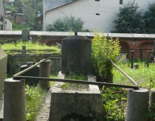 Nagrobek Ludwika Lewandowskiego, cmentarz na Rossie w Wilnie, stan przed 2013