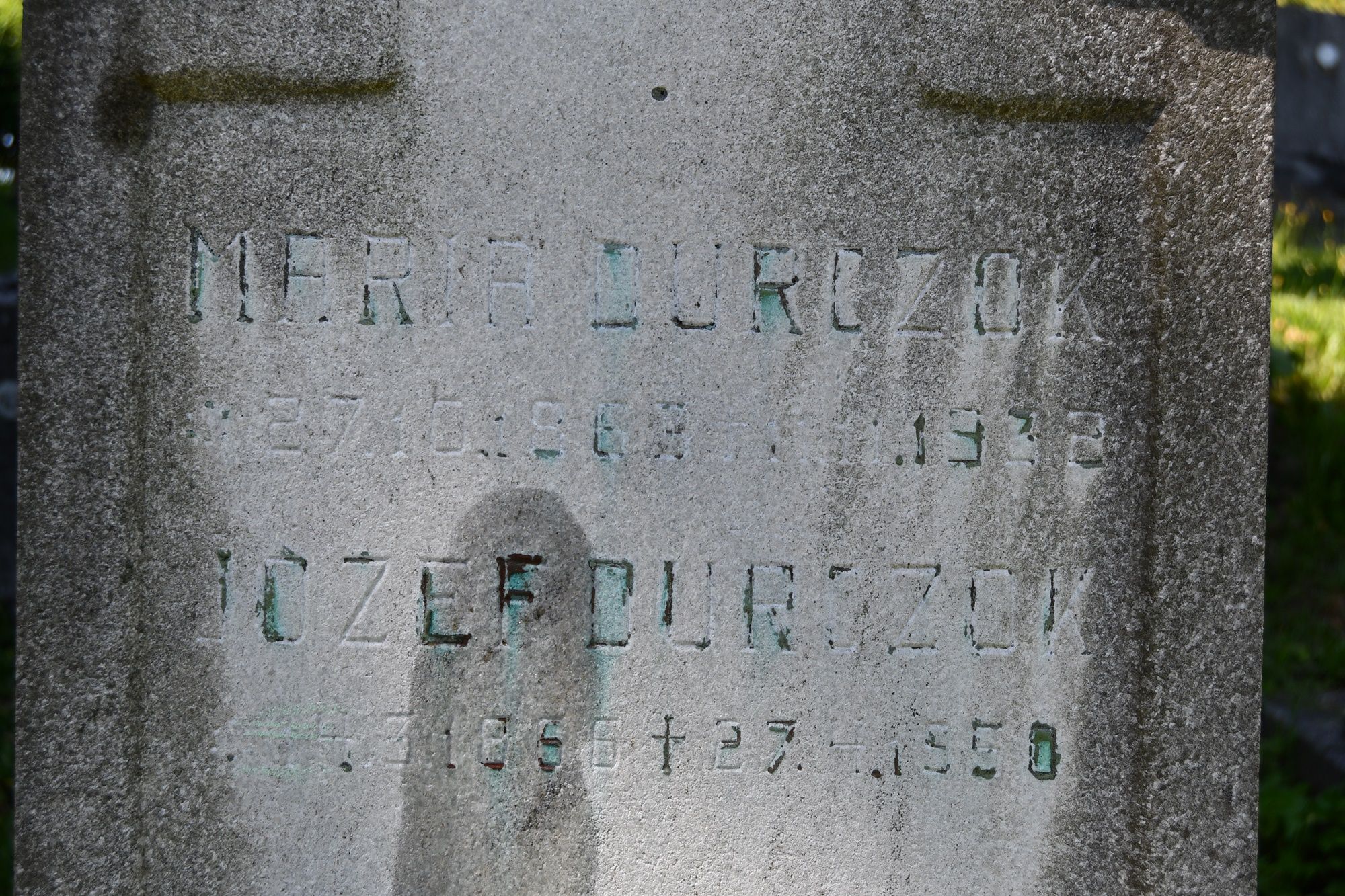 Photo montrant Tombstone of the Durczok family