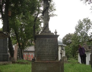 Nagrobek Katarzyny Korsak, cmentarz Na Rossie w Wilnie, stan z 2013