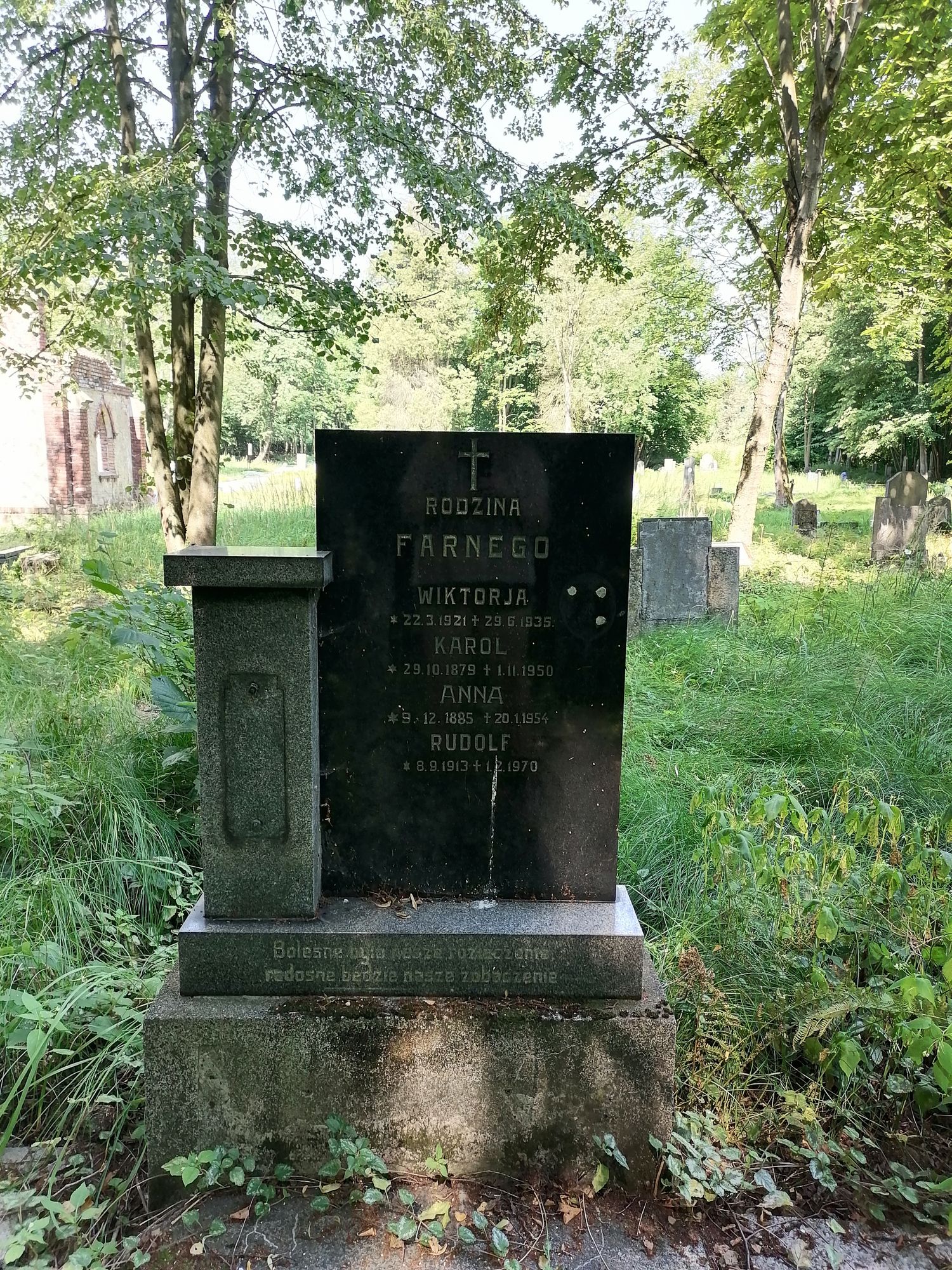 Tombstone of the Farny family